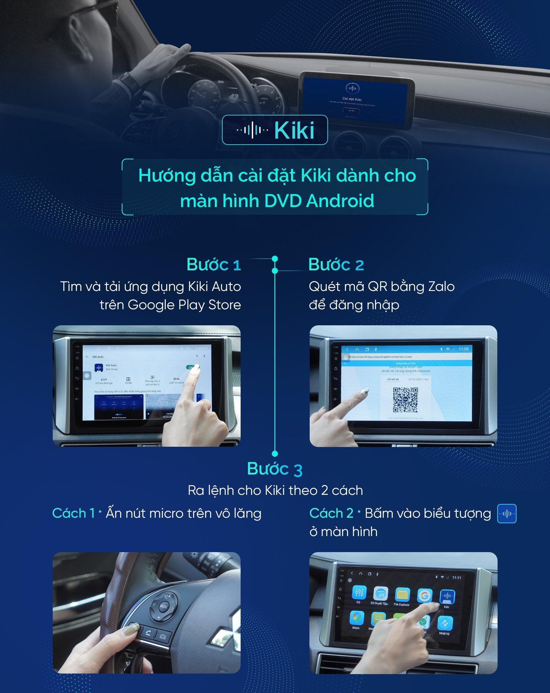 Hướng dẫn cài đặt Kiki điều khiển bằng giọng nói trên ô tô cực đơn giản - Ảnh 1. Hướng dẫn cài đặt Kiki điều khiển bằng giọng nói trên ô tô cực đơn giản - Ảnh 1.