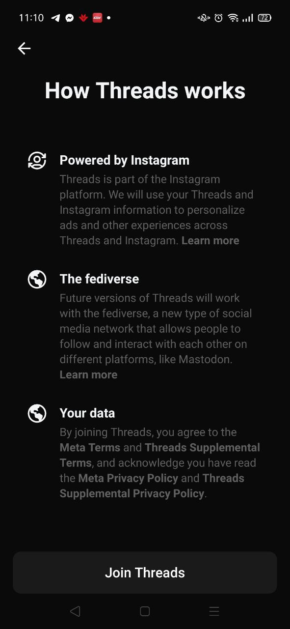 Trải nghiệm nhanh mạng x&atilde; hội Threads của Mark Zuckerberg, ứng dụng cạnh tranh trực tiếp với Twitter - Ảnh 1.