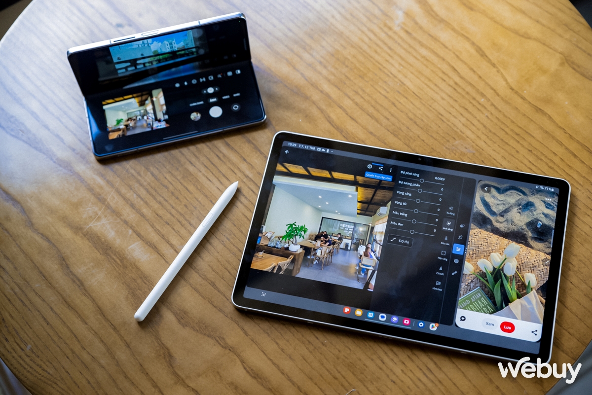 Muôn kiểu sáng tạo, kết hợp độc đáo khi sở hữu đầy đủ hệ sinh thái Galaxy 2023 - Ảnh 5. Muôn kiểu sáng tạo, kết hợp độc đáo khi sở hữu đầy đủ hệ sinh thái Galaxy 2023 - Ảnh 5.