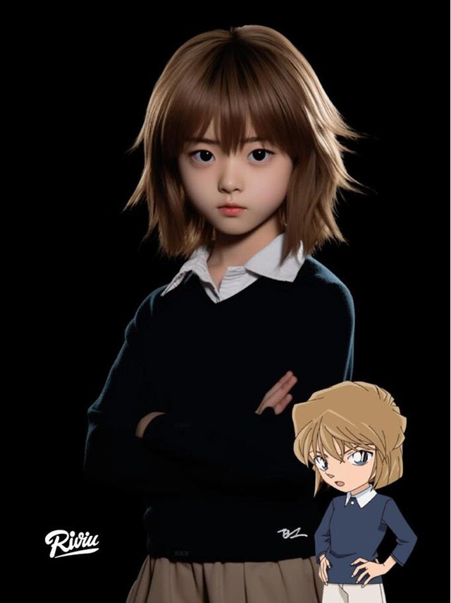 Nhờ AI phác họa, cộng đồng thỏa sức chiêm ngưỡng dung nhan kiệt xuất của dàn mỹ nhân Conan - Ảnh 3. Nhờ AI phác họa, cộng đồng thỏa sức chiêm ngưỡng dung nhan kiệt xuất của dàn mỹ nhân Conan - Ảnh 3.