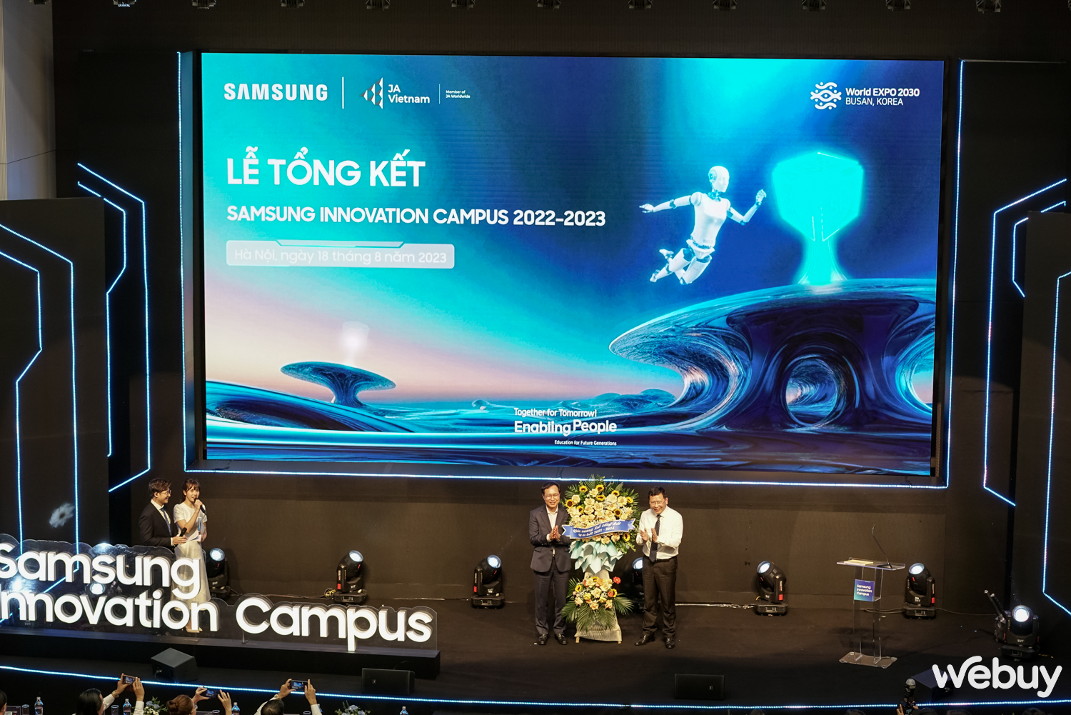Tổng kết dự án Phát triển tài năng công nghệ Samsung Innovation Campus năm 2022 - 2023 - Ảnh 1. Tổng kết dự án Phát triển tài năng công nghệ Samsung Innovation Campus năm 2022 - 2023 - Ảnh 1.