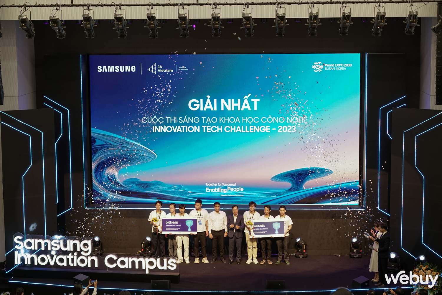 Tổng kết dự án Phát triển tài năng công nghệ Samsung Innovation Campus năm 2022 - 2023 - Ảnh 6. Tổng kết dự án Phát triển tài năng công nghệ Samsung Innovation Campus năm 2022 - 2023 - Ảnh 6.