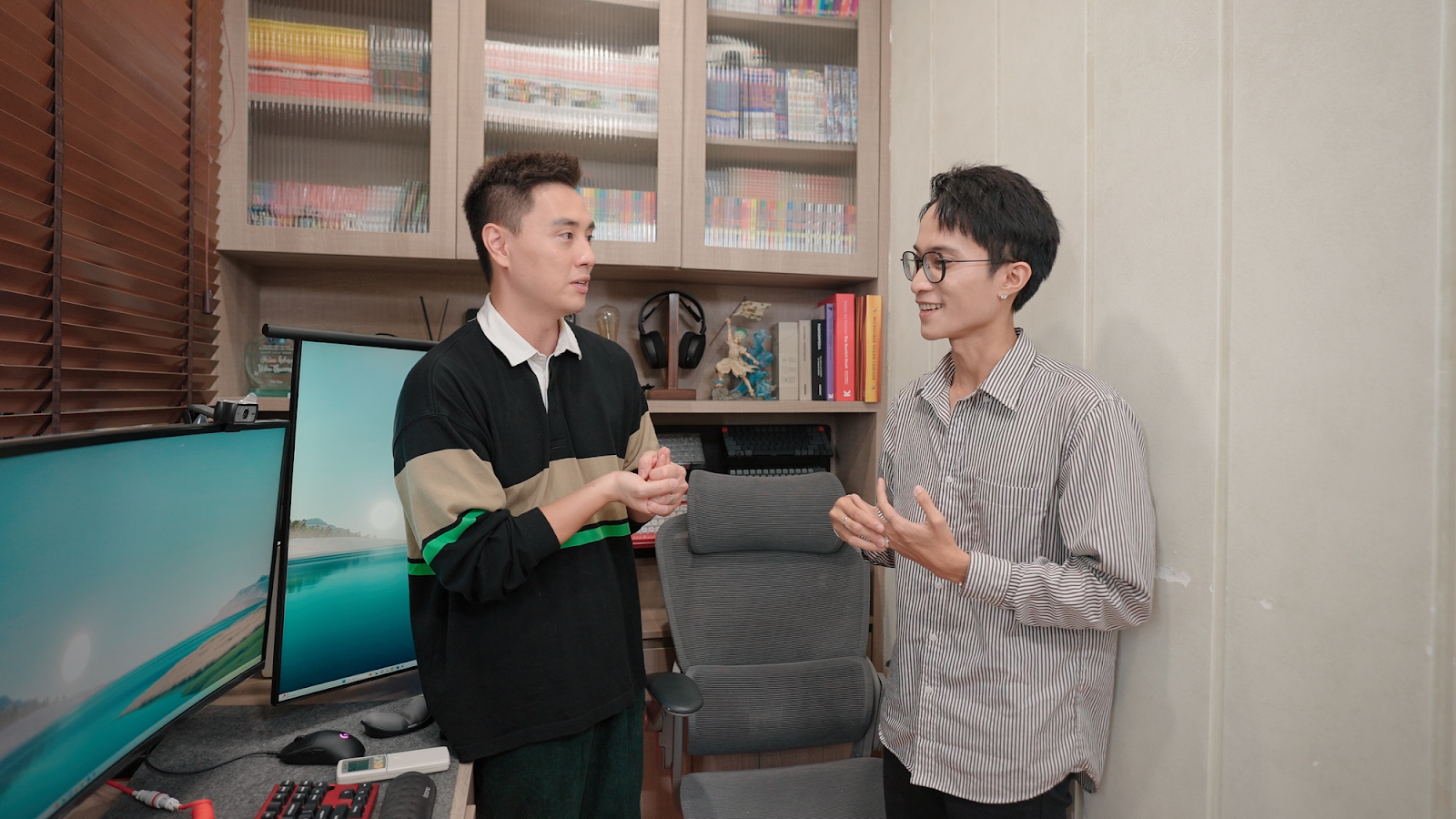 Thăm nhà cặp đôi chữa lành nổi tiếng: Vợ cắt phòng ngủ cho chồng thỏa chí đam mê - Ảnh 3. Thăm nhà cặp đôi chữa lành nổi tiếng: Vợ cắt phòng ngủ cho chồng thỏa chí đam mê - Ảnh 3.