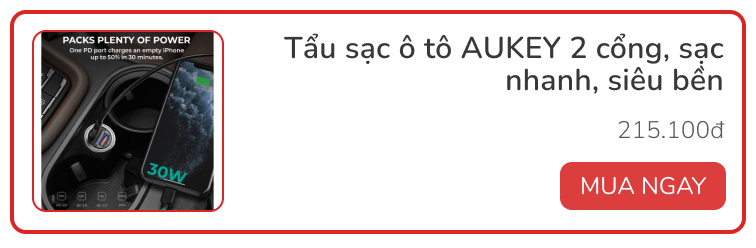 Top 3 đồ dùng không thể thiếu trên ô tô đang có giá tốt, ai cũng cần mua sẵn - Ảnh 3. Top 3 đồ dùng không thể thiếu trên ô tô đang có giá tốt, ai cũng cần mua sẵn - Ảnh 3.