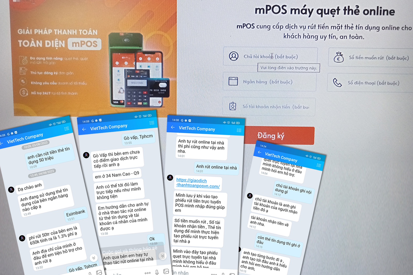 Sập bẫy rút tiền online thẻ tín dụng - Ảnh 1. Sập bẫy rút tiền online thẻ tín dụng - Ảnh 1.