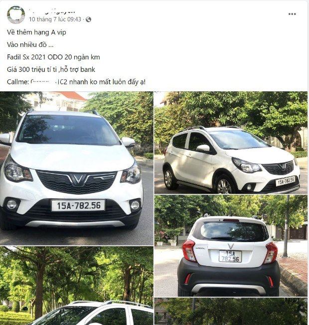 Rao VinFast Fadil giá hơn 300 triệu đồng, người bán bị nghi lừa dối sau loạt ảnh xe tai nạn với biển số tương tự - Ảnh 1. Rao VinFast Fadil giá hơn 300 triệu đồng, người bán bị nghi lừa dối sau loạt ảnh xe tai nạn với biển số tương tự - Ảnh 1.