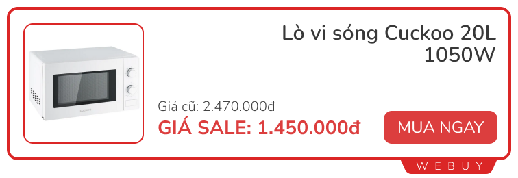 Nghỉ lễ ở nhà săn deal: Đủ món từ phụ kiện đến gia dụng, đồ bếp sale đến 69% chưa kể mã giảm thêm - Ảnh 12. Nghỉ lễ ở nhà săn deal: Đủ món từ phụ kiện đến gia dụng, đồ bếp sale đến 69% chưa kể mã giảm thêm - Ảnh 12.