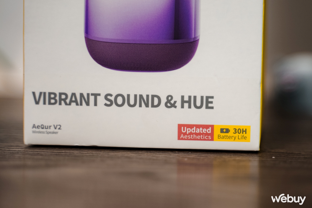 Loa mini Baseus Aequr V2 giá chỉ 569.000đ mà thiết kế đẹp lạ, nghe nhạc hay, pin 30 tiếng - Ảnh 2. Loa mini Baseus Aequr V2 giá chỉ 569.000đ mà thiết kế đẹp lạ, nghe nhạc hay, pin 30 tiếng - Ảnh 2.