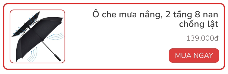 3 món đồ chỉ từ 100.000 đồng rất cần cho những ngày giao mùa, nắng mưa thất thường - Ảnh 12. 3 món đồ chỉ từ 100.000 đồng rất cần cho những ngày giao mùa, nắng mưa thất thường - Ảnh 12.