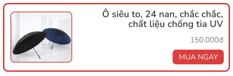 3 món đồ chỉ từ 100.000 đồng rất cần cho những ngày giao mùa, nắng mưa thất thường - Ảnh 11. 3 món đồ chỉ từ 100.000 đồng rất cần cho những ngày giao mùa, nắng mưa thất thường - Ảnh 11.