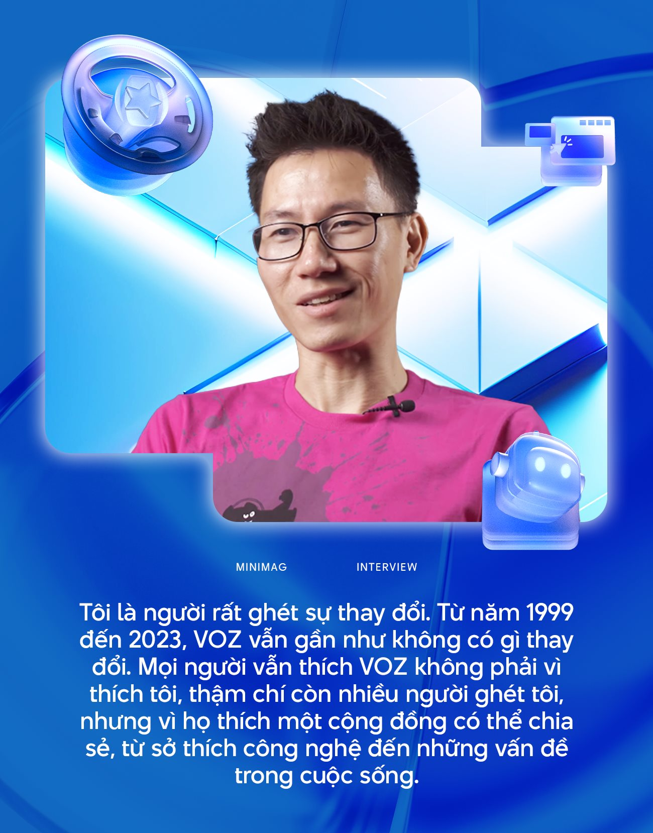 Bạch Th&agrave;nh Trung - &Ocirc;ng chủ b&iacute; ẩn ph&iacute;a sau VOZ: Lập diễn đ&agrave;n v&igrave; ấm ức, suốt 23 năm kh&ocirc;ng đổi giao diện vẫn h&uacute;t cả triệu th&agrave;nh vi&ecirc;n - Ảnh 3.
