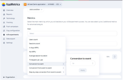Yandex giới thiệu chức năng thử nghiệm A/B Testing mới trong nền tảng phân tích ứng dụng AppMetrica - Ảnh 2. Yandex giới thiệu chức năng thử nghiệm A/B Testing mới trong nền tảng phân tích ứng dụng AppMetrica - Ảnh 2.