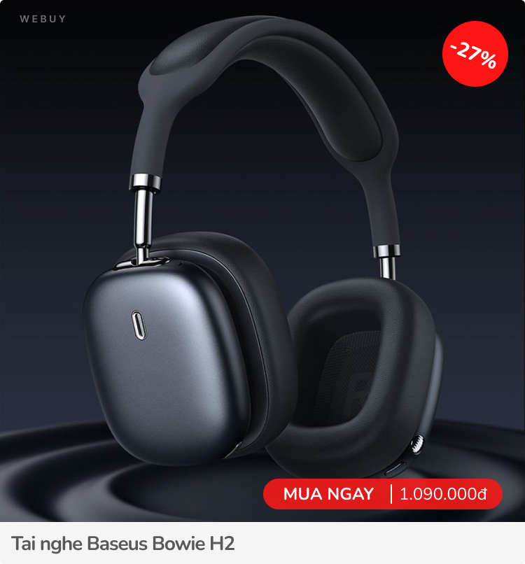 Săn sale Baseus H1i chỉ 618.000đ: Đẹp, nghe hay, có chống ồn, âm thanh Spatial Sound, “đỉnh” nhất là pin 100 giờ - Ảnh 15. Săn sale Baseus H1i chỉ 618.000đ: Đẹp, nghe hay, có chống ồn, âm thanh Spatial Sound, “đỉnh” nhất là pin 100 giờ - Ảnh 15.