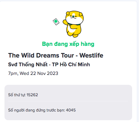 Mở bán vé concert Westlife tại Việt Nam: Web liên tục gặp lỗi nhưng vẫn sold-out toàn bộ khu vực khán đài - Ảnh 2. Mở bán vé concert Westlife tại Việt Nam: Web liên tục gặp lỗi nhưng vẫn sold-out toàn bộ khu vực khán đài - Ảnh 2.
