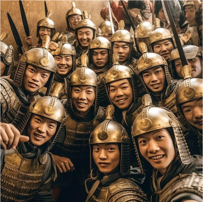 Dùng AI vẽ lại khuôn mặt đội quân đất nung và cái kết khiến ai cũng phải dụi mắt mấy lần - Ảnh 10. Dùng AI vẽ lại khuôn mặt đội quân đất nung và cái kết khiến ai cũng phải dụi mắt mấy lần - Ảnh 10.