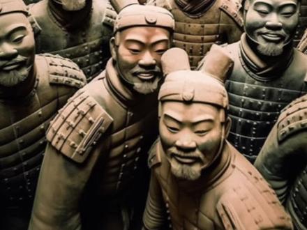 Dùng AI vẽ lại khuôn mặt đội quân đất nung và cái kết khiến ai cũng phải dụi mắt mấy lần - Ảnh 4. Dùng AI vẽ lại khuôn mặt đội quân đất nung và cái kết khiến ai cũng phải dụi mắt mấy lần - Ảnh 4.