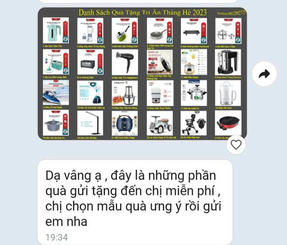 Mất hơn 500 triệu đồng v&igrave; nhận qu&agrave; tri &acirc;n kh&aacute;ch h&agrave;ng miễn ph&iacute; - Ảnh 1.