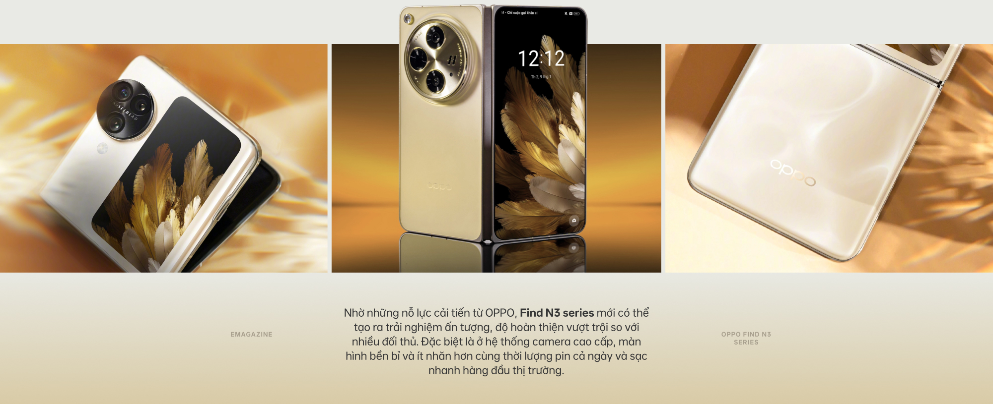 Không cần là người đầu tiên, Find N3 là minh chứng cho thấy tầm nhìn chiến lược thông minh của nhà OPPO- Ảnh 12. Không cần là người đầu tiên, Find N3 là minh chứng cho thấy tầm nhìn chiến lược thông minh của nhà OPPO- Ảnh 12.