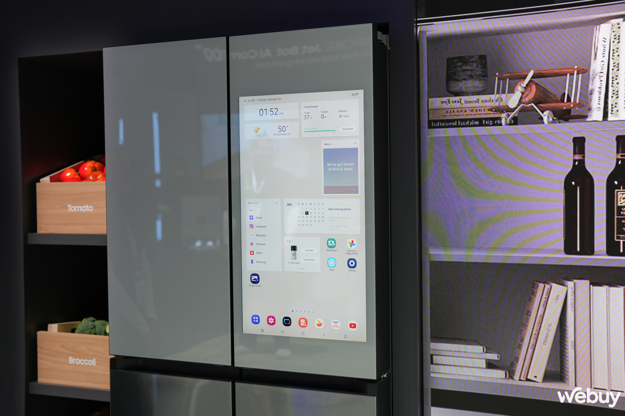 Đồ gia dụng Samsung Bespoke AI mới: Nghe điện bằng m&aacute;y giặt, xem camera chu&ocirc;ng cửa bằng bếp từ v&agrave; nhiều hơn thế- Ảnh 14.