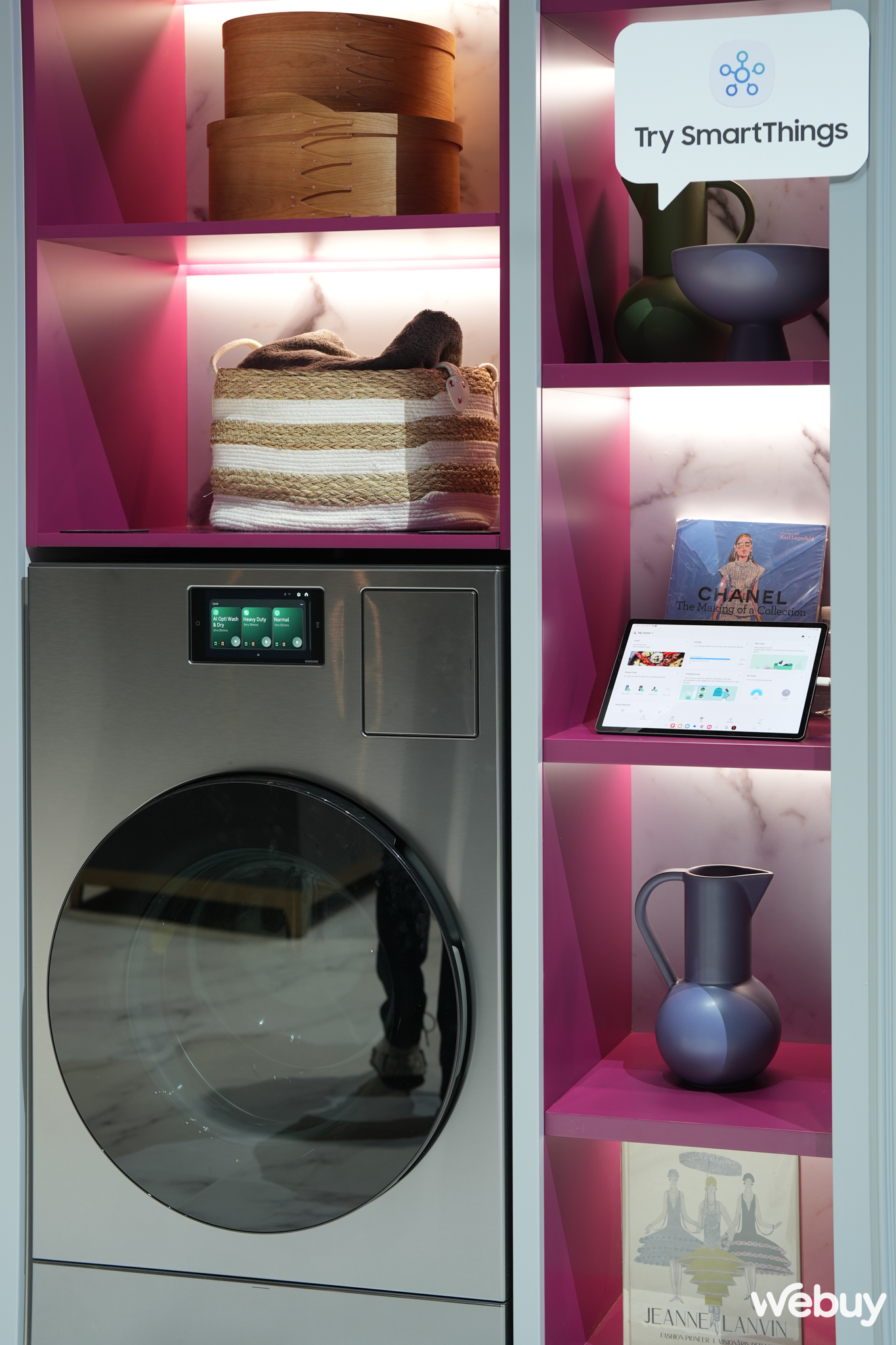 Đồ gia dụng Samsung Bespoke AI mới: Nghe điện bằng m&aacute;y giặt, xem camera chu&ocirc;ng cửa bằng bếp từ v&agrave; nhiều hơn thế- Ảnh 4.