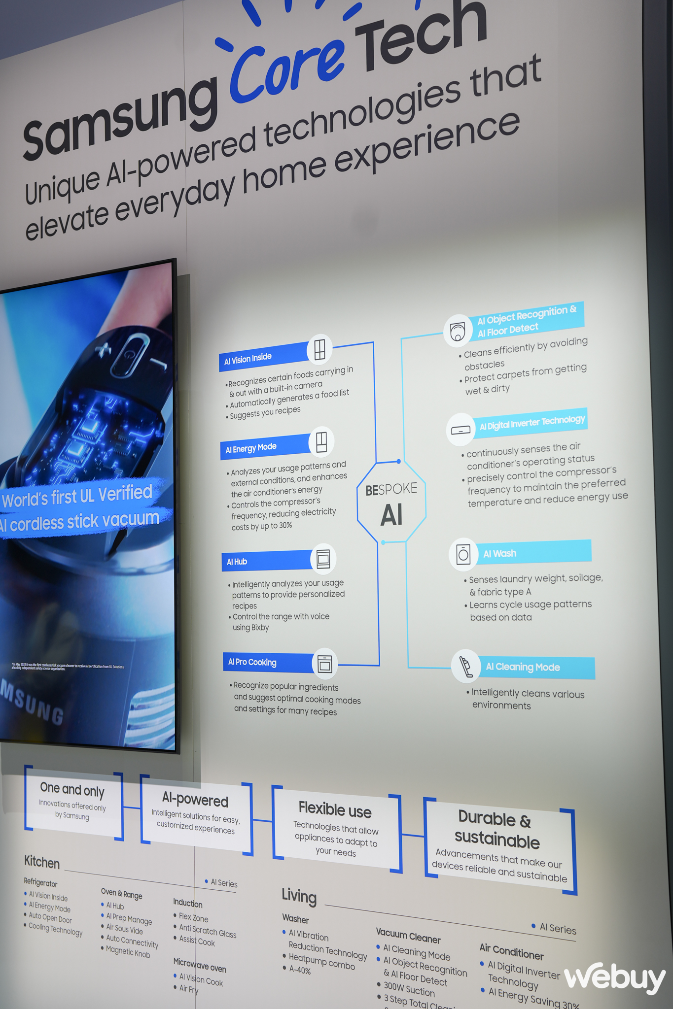 Đồ gia dụng Samsung Bespoke AI mới: Nghe điện bằng m&aacute;y giặt, xem camera chu&ocirc;ng cửa bằng bếp từ v&agrave; nhiều hơn thế- Ảnh 5.