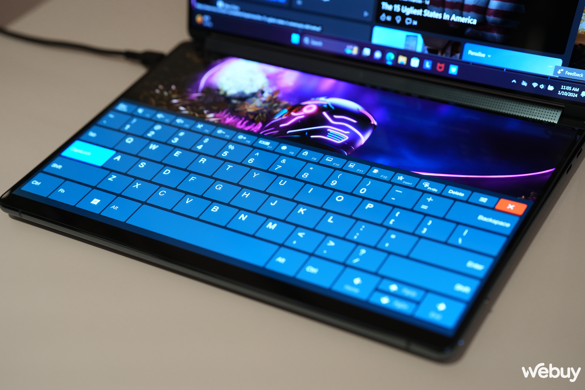 Đ&acirc;y l&agrave; laptop 2 m&agrave;n h&igrave;nh Lenovo Yoga Book 9i: Mở ra h&agrave;ng loạt c&aacute;ch sử dụng độc đ&aacute;o- Ảnh 7.