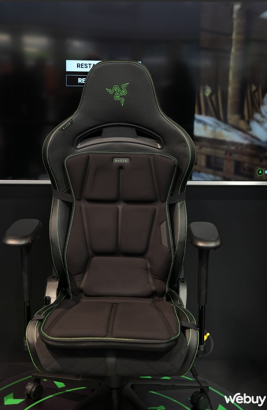 Razer Project Esther: Chiếc đệm "thần kỳ&rdquo; gi&uacute;p bạn cảm nhận game bằng cả cơ thể, n&acirc;ng trải nghiệm l&ecirc;n một tầm cao mới- Ảnh 1.