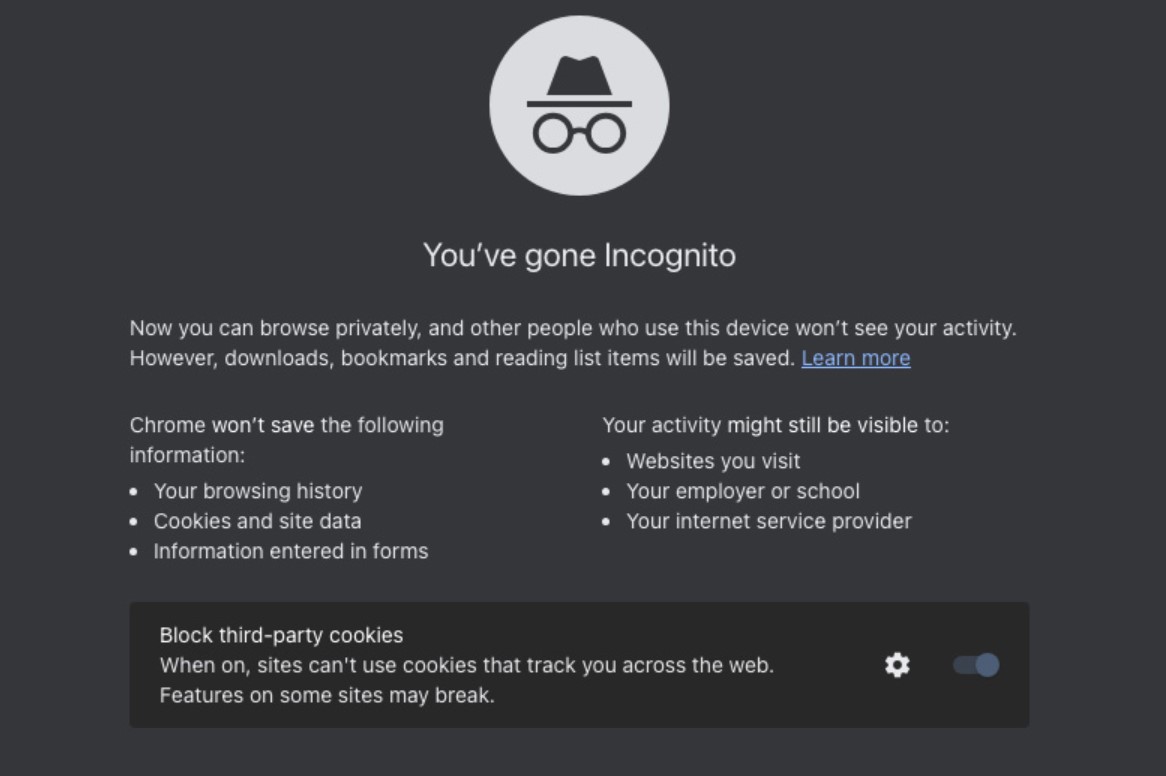Google cập nhật chế độ Ẩn danh tr&ecirc;n Chrome, nhắc nhở bạn kh&ocirc;ng thể ẩn danh trước Google v&agrave; những trang web kh&aacute;c- Ảnh 2.