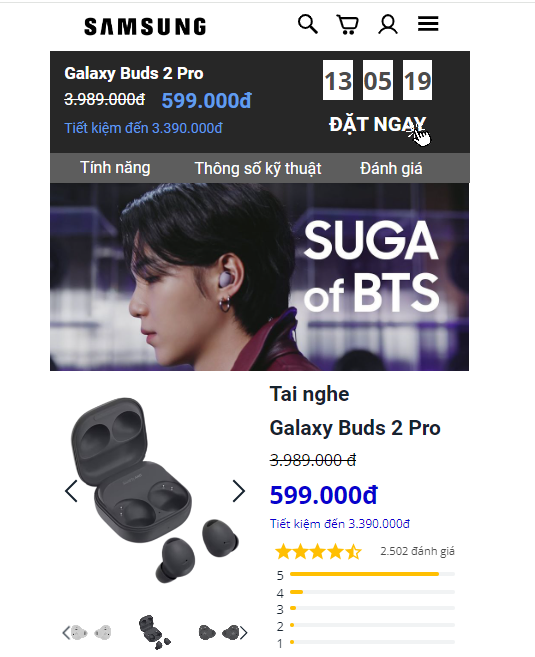 Galaxy Buds2 Pro tụt sốc, gi&aacute; chỉ c&ograve;n 599.000 đồng: Cảnh gi&aacute;c trước chi&ecirc;u tr&ograve; lừa đảo- Ảnh 2.