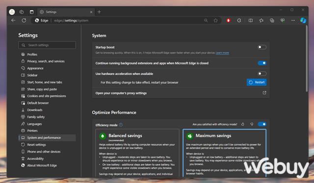 L&agrave;m g&igrave; khi Microsoft Edge xuất hiện cảnh b&aacute;o sử dụng nhiều bộ nhớ?- Ảnh 7.