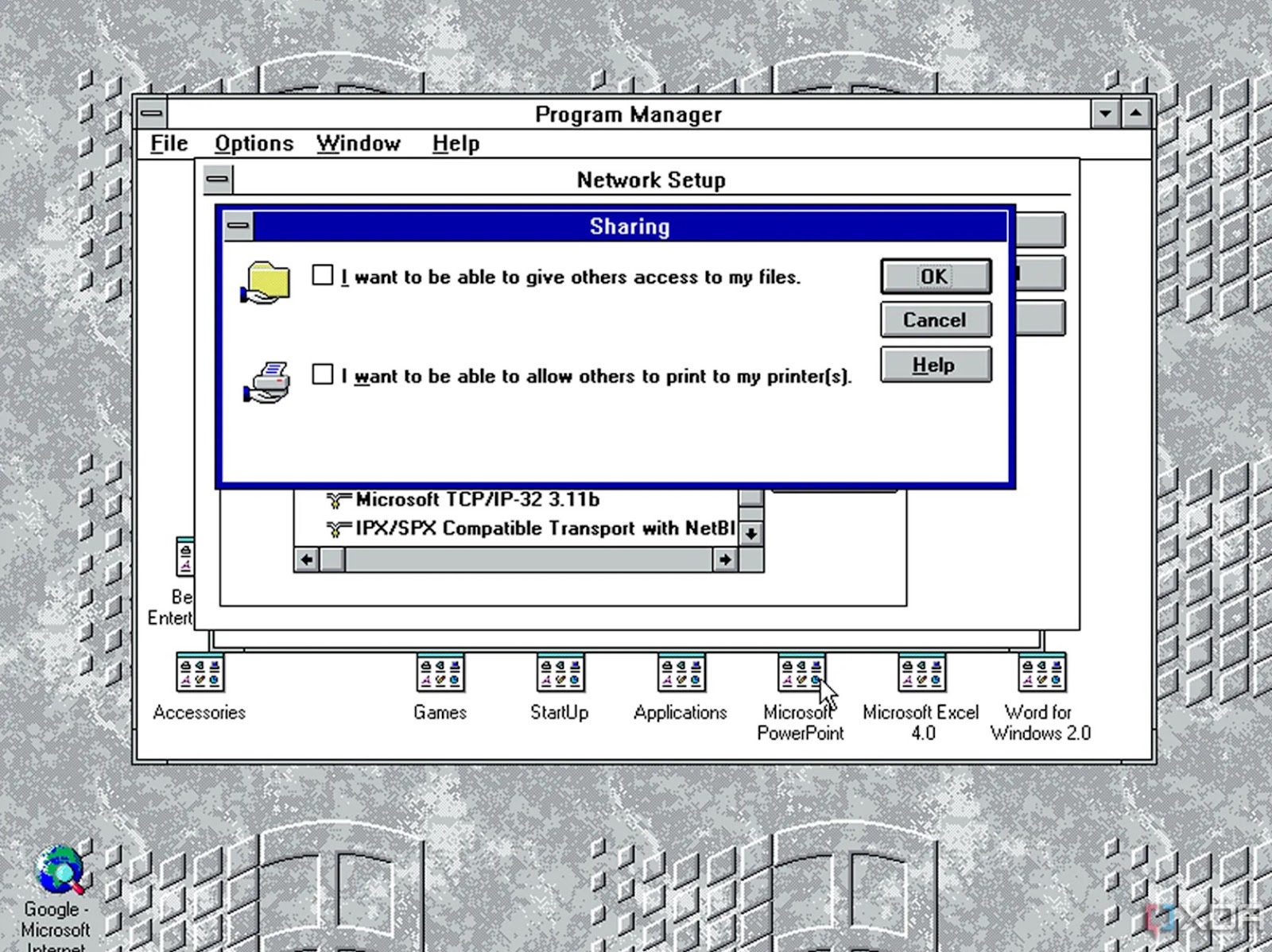 Nh&igrave;n lại Windows 3.11: Một n&acirc;ng cấp nhỏ nhưng l&agrave; ch&igrave;a kh&oacute;a mở ra kỷ nguy&ecirc;n Internet- Ảnh 3.