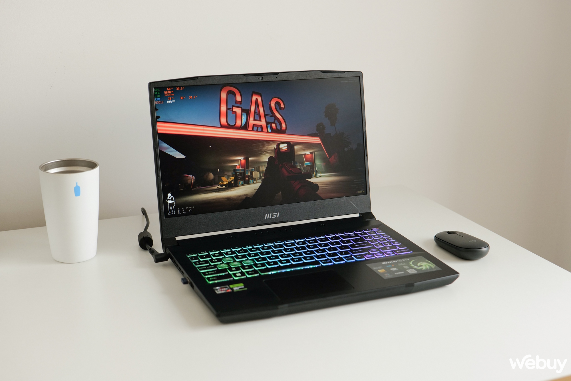 Dùng thử MSI Bravo 15 C7V: Laptop chơi game chạy đua công nghệ với mức giá hợp lý- Ảnh 22. Dùng thử MSI Bravo 15 C7V: Laptop chơi game chạy đua công nghệ với mức giá hợp lý- Ảnh 22.