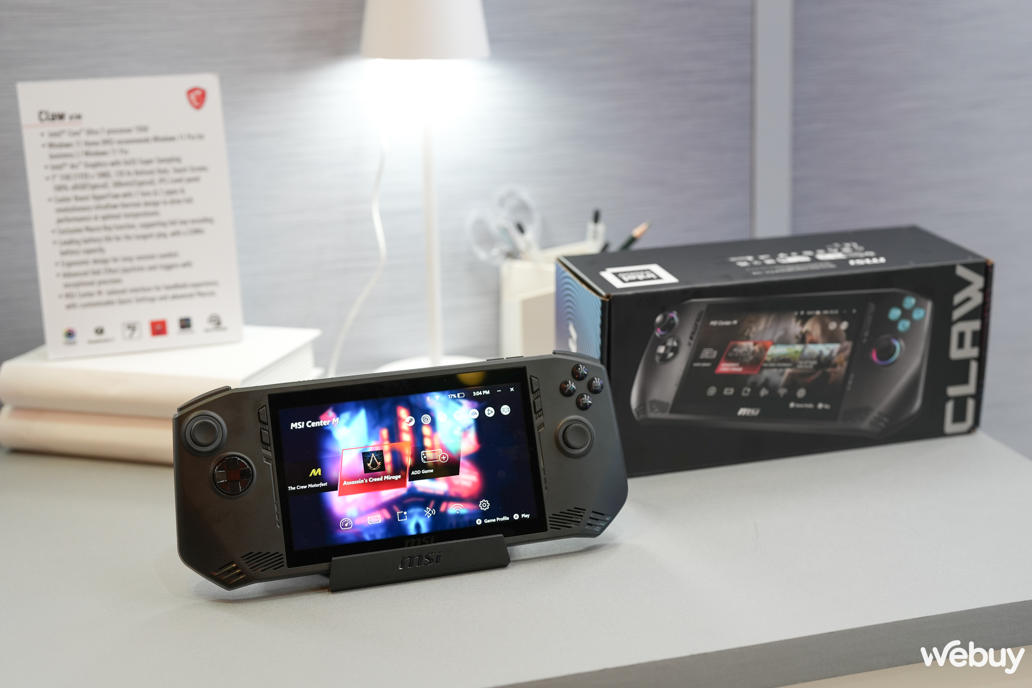 Tr&ecirc;n tay MSI Claw: D&ugrave;ng chip Intel thay v&igrave; AMD, m&aacute;y chơi game PC cầm tay mới n&agrave;y c&oacute; g&igrave; đặc biệt?- Ảnh 15.