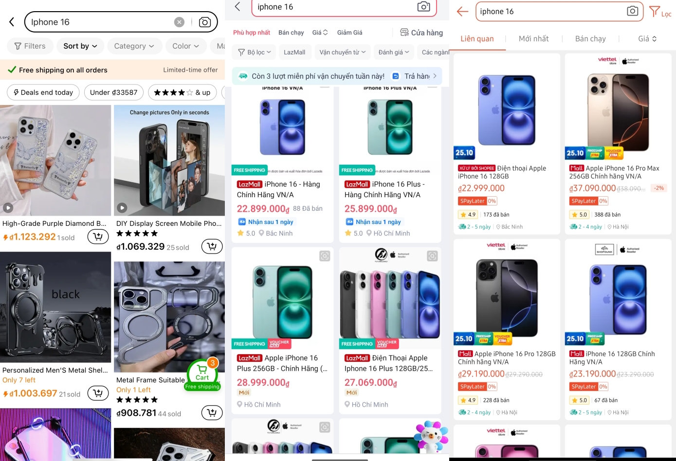 Cùng 1 món hàng, mua qua Temu, Shopee, Lazada hay Tik Tok Shop rẻ hơn: Giá cả chưa quan trọng bằng những điều này- Ảnh 6. Cùng 1 món hàng, mua qua Temu, Shopee, Lazada hay Tik Tok Shop rẻ hơn: Giá cả chưa quan trọng bằng những điều này- Ảnh 6.