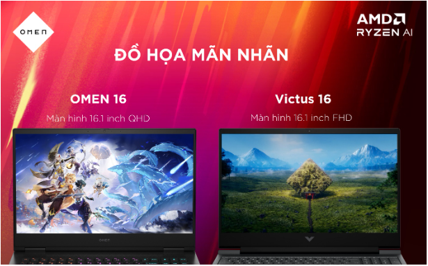 HP OMEN 16 và HP Victus 16: Bộ đôi laptop gaming lý tưởng cho học sinh sinh viên- Ảnh 3. HP OMEN 16 và HP Victus 16: Bộ đôi laptop gaming lý tưởng cho học sinh sinh viên- Ảnh 3.