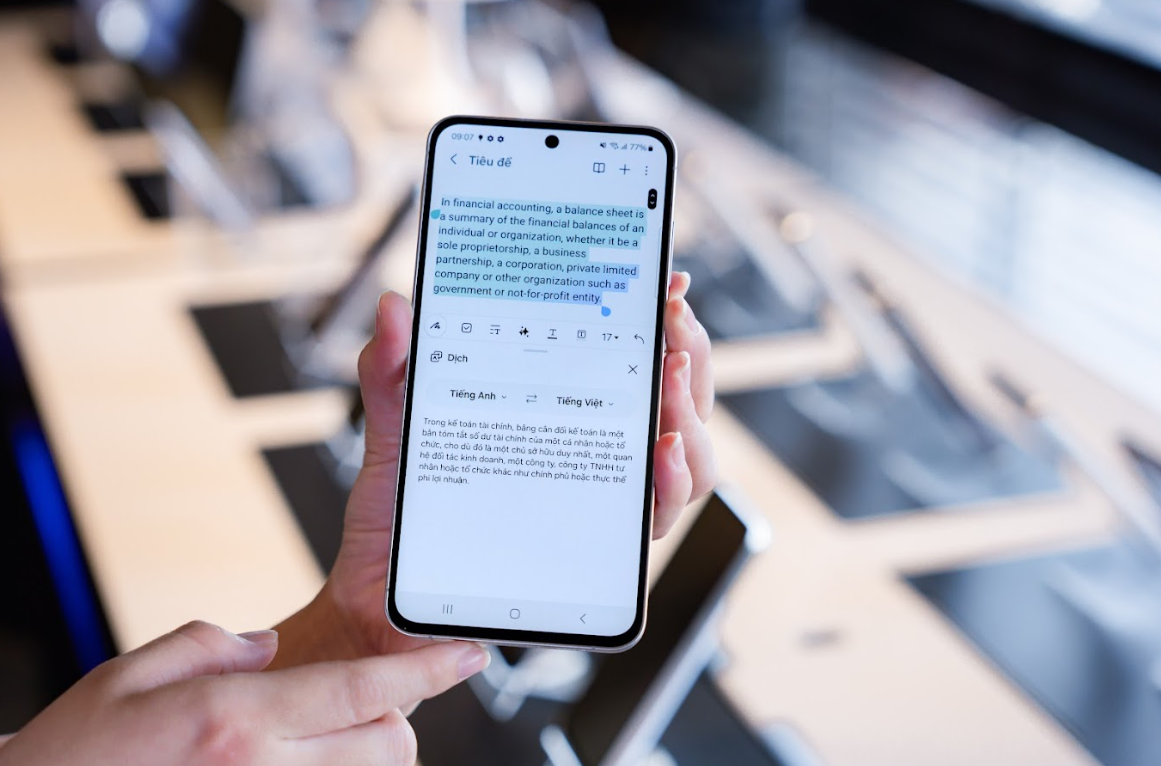 Người d&ugrave;ng bất ngờ trước khả năng của AI tr&ecirc;n Galaxy S24 FE- Ảnh 4.