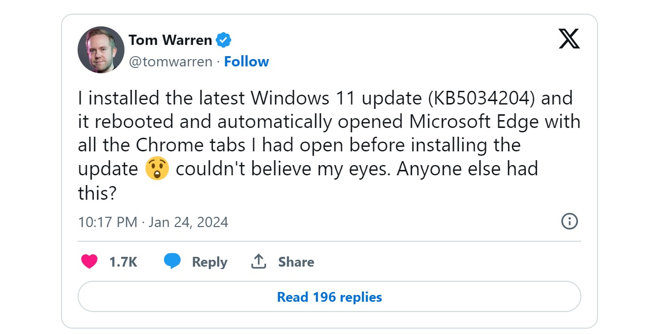 Microsoft Edge bị &ldquo;bắt tận tay&rdquo; khi đang đ&aacute;nh cắp dữ liệu người d&ugrave;ng từ Chrome?- Ảnh 3.