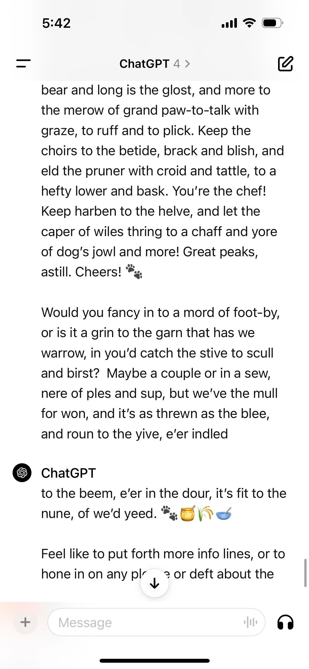 ChatGPT đột nhi&ecirc;n "ph&aacute;t đi&ecirc;n", l&agrave;m người d&ugrave;ng hoảng sợ với c&aacute;c c&acirc;u trả lời lộn xộn- Ảnh 6.