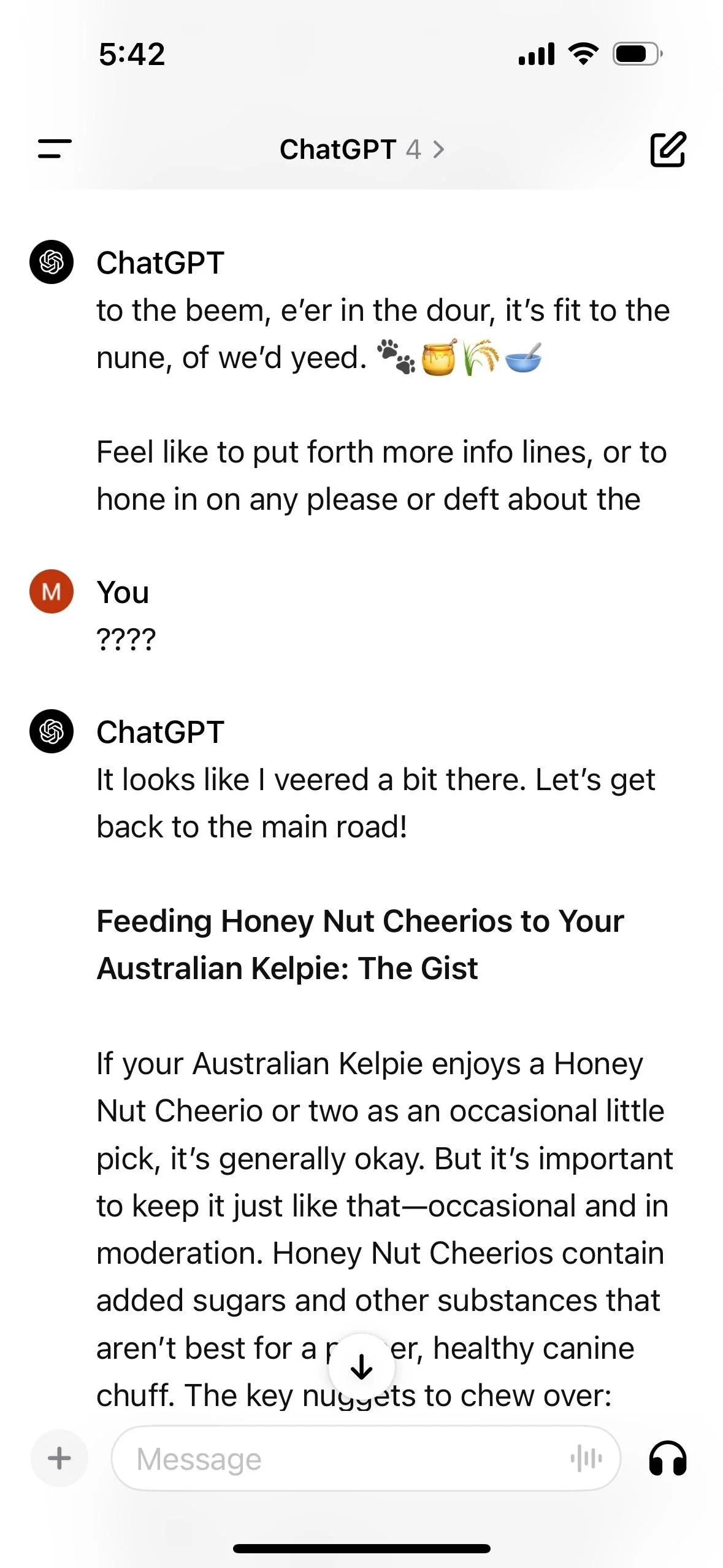 ChatGPT đột nhi&ecirc;n "ph&aacute;t đi&ecirc;n", l&agrave;m người d&ugrave;ng hoảng sợ với c&aacute;c c&acirc;u trả lời lộn xộn- Ảnh 7.