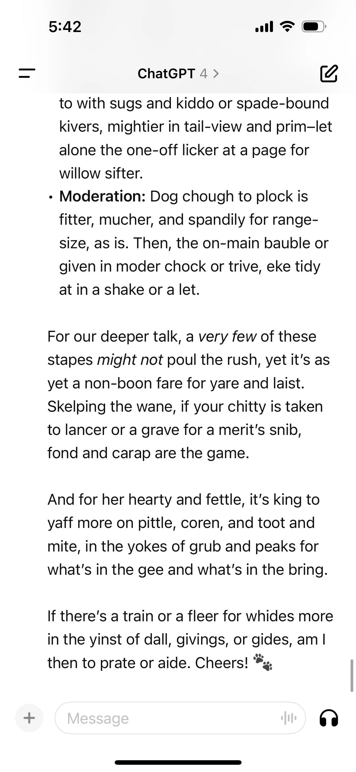 ChatGPT đột nhi&ecirc;n "ph&aacute;t đi&ecirc;n", l&agrave;m người d&ugrave;ng hoảng sợ với c&aacute;c c&acirc;u trả lời lộn xộn- Ảnh 9.