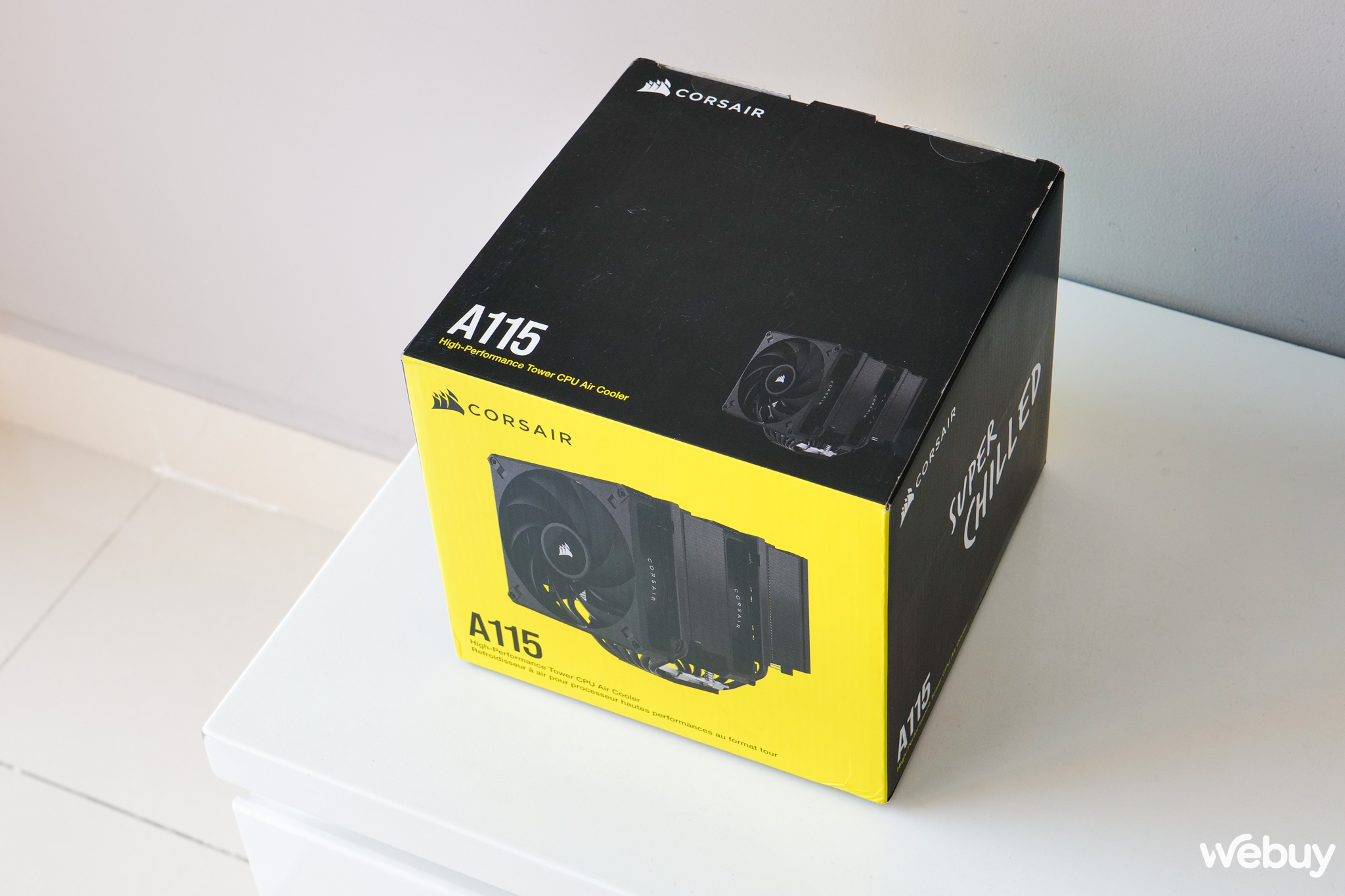 Đ&aacute;nh gi&aacute; nhanh tản nhiệt kh&iacute; cao cấp Corsair A115: Mạnh mẽ, &ecirc;m &aacute;i v&agrave; đắt tiền- Ảnh 2.