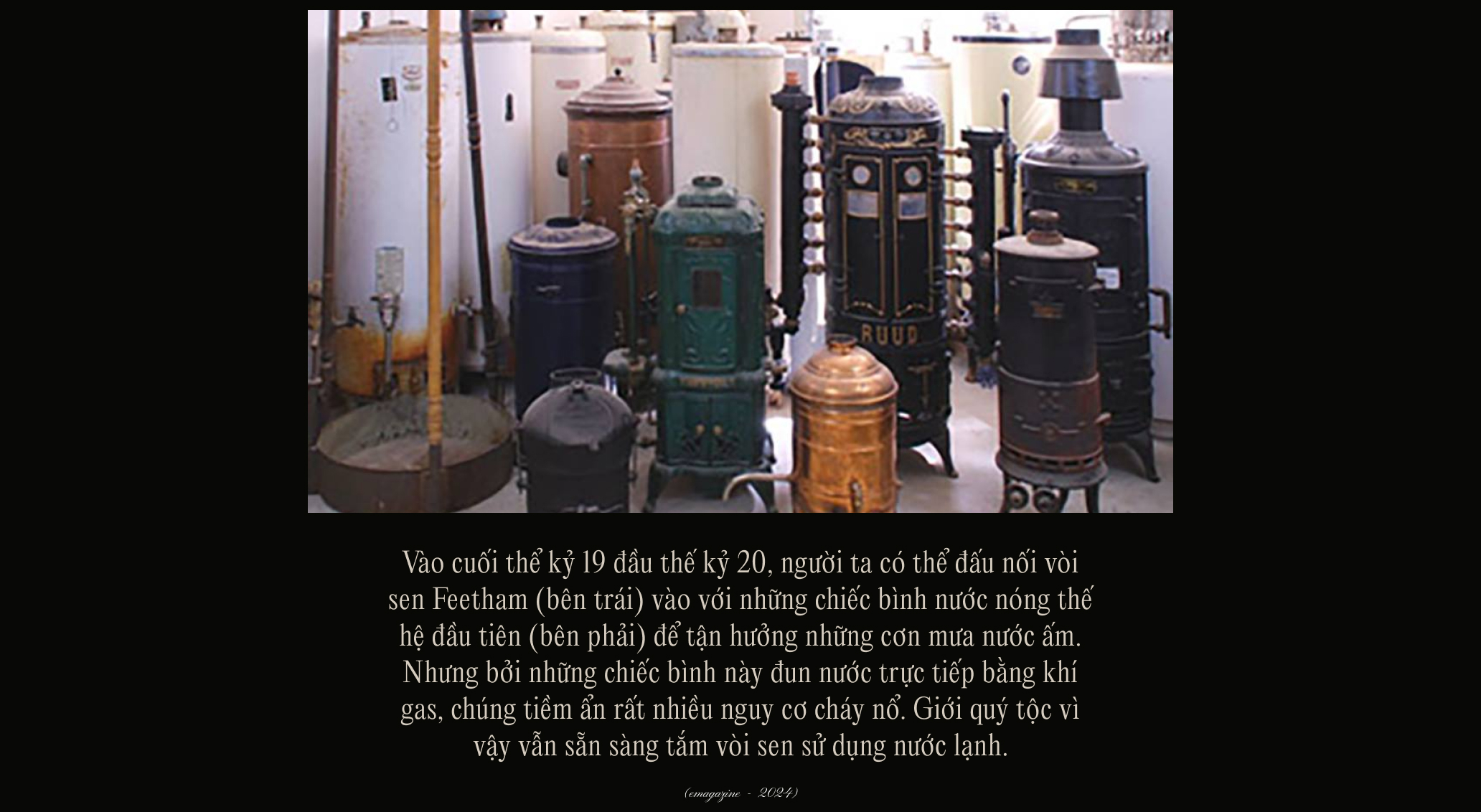 4.000 năm lịch sử của v&ograve;i sen, những cơn mưa nh&acirc;n tạo trong ng&ocirc;i nh&agrave; của lo&agrave;i người v&agrave; liệu tắm l&acirc;u c&oacute; khiến bạn bị ốm?- Ảnh 11.