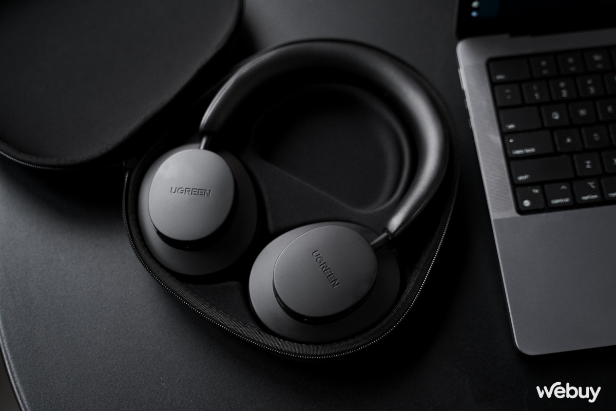 Tai nghe Ugreen có âm thanh Spatial theo dõi chuyển động đầu “xịn” như AirPods, chống ồn tốt, nghe nhạc hay, giá bằng 1/3 hàng Apple- Ảnh 4. Tai nghe Ugreen có âm thanh Spatial theo dõi chuyển động đầu “xịn” như AirPods, chống ồn tốt, nghe nhạc hay, giá bằng 1/3 hàng Apple- Ảnh 4.