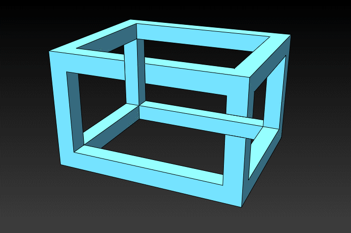 Ảo ảnh quang học n&agrave;y sẽ đ&aacute;nh lừa bộ n&atilde;o bạn rằng hai khối lập phương đang di chuyển!- Ảnh 3.