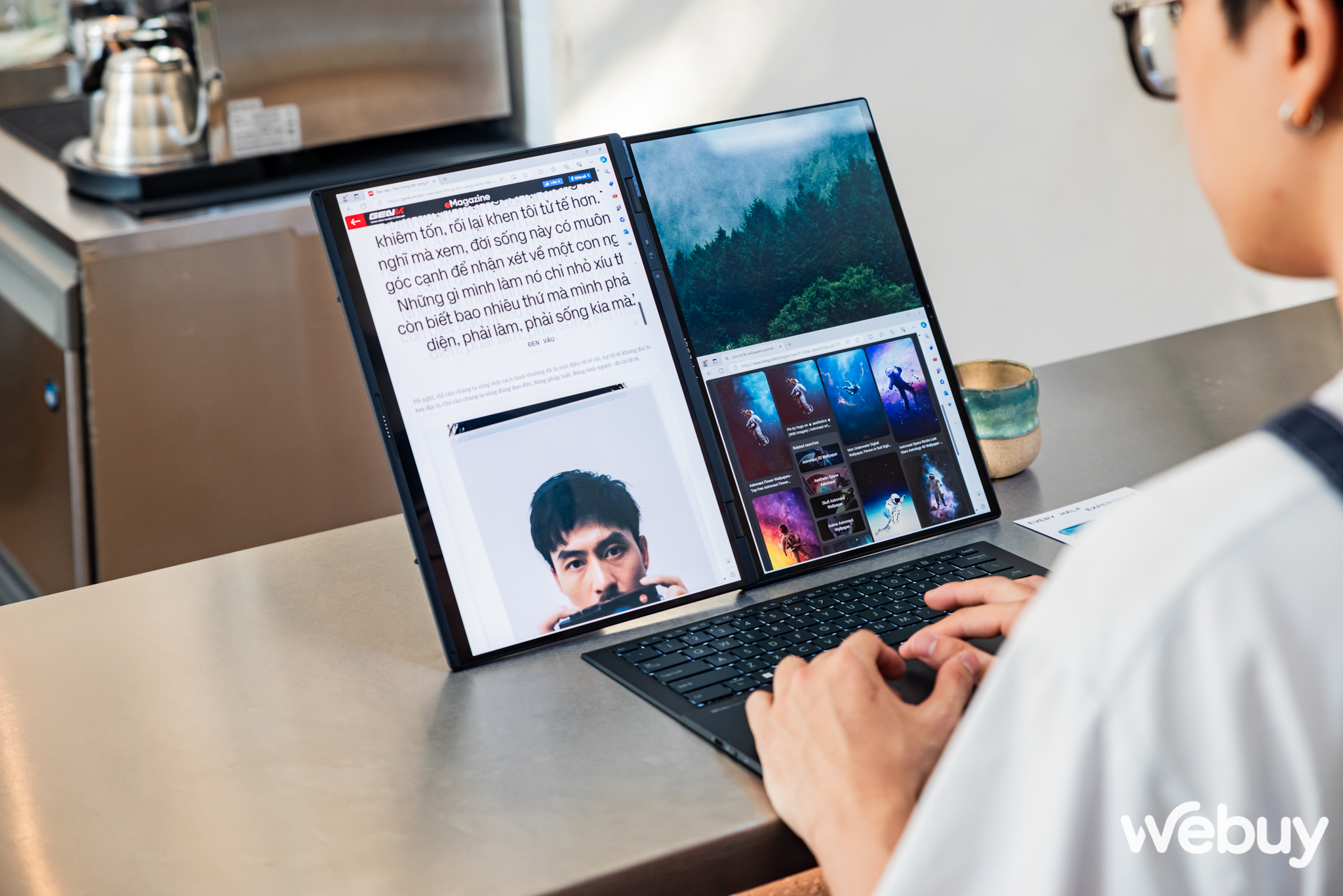 Cận cảnh ASUS Zenbook DUO: Laptop 2 m&agrave;n h&igrave;nh OLED, thiết kế th&ocirc;ng minh, lại c&ograve;n c&oacute; chip AI, đủ combo bước v&agrave;o năm 2024- Ảnh 27.