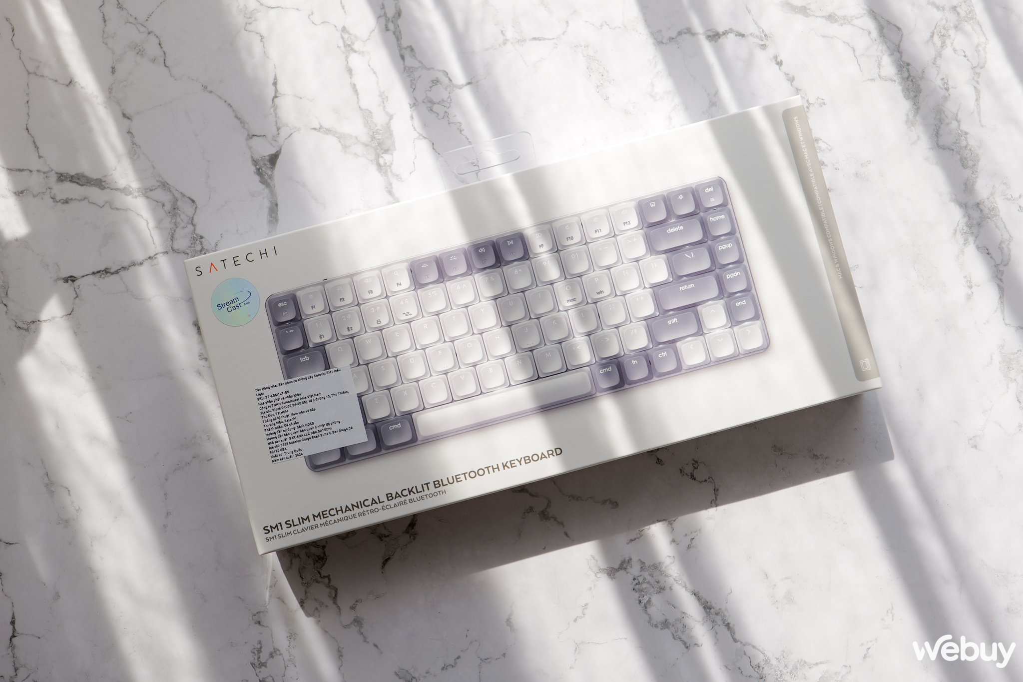 Trên tay bàn phím cơ Satechi SM1 Slim: Thiết kế mỏng nhưng tích hợp đèn nền, switch tự sản xuất- Ảnh 2. Trên tay bàn phím cơ Satechi SM1 Slim: Thiết kế mỏng nhưng tích hợp đèn nền, switch tự sản xuất- Ảnh 2.