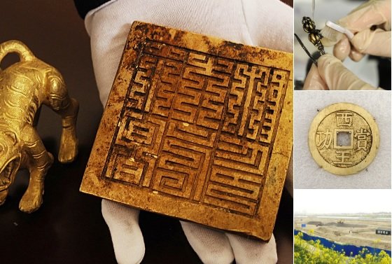 Phát hiện kho báu hơn 10.000 vật bằng vàng dưới sông, chuyên gia hút nước 4 tháng liên tục mới lấy được- Ảnh 2. Phát hiện kho báu hơn 10.000 vật bằng vàng dưới sông, chuyên gia hút nước 4 tháng liên tục mới lấy được- Ảnh 2.