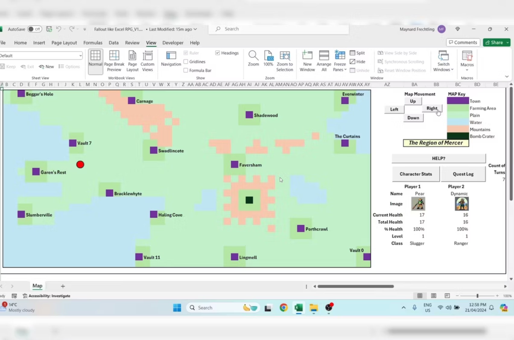 Ai bảo Excel chỉ là bảng tính khô khan? Giờ đây bạn có thể chơi Fallout ngay trên đấy- Ảnh 1. Ai bảo Excel chỉ là bảng tính khô khan? Giờ đây bạn có thể chơi Fallout ngay trên đấy- Ảnh 1.