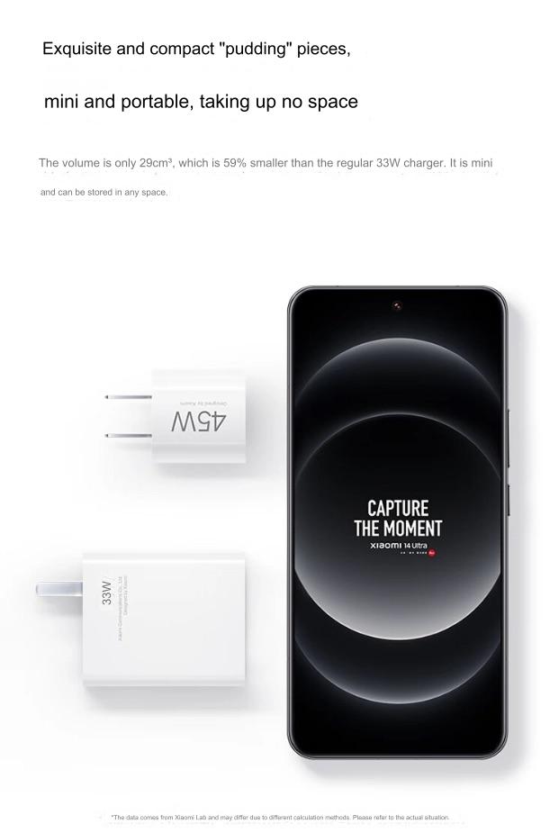 Xiaomi ra mắt bộ sạc GaN 45W: Cổng USB-C, thiết kế siêu nhỏ gọn, giá 207.000 đồng- Ảnh 1. Xiaomi ra mắt bộ sạc GaN 45W: Cổng USB-C, thiết kế siêu nhỏ gọn, giá 207.000 đồng- Ảnh 1.
