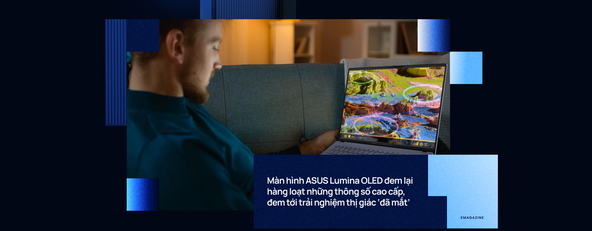 ASUS Vivobook S 14/16 OLED t&aacute;i định nghĩa laptop đa năng với thiết kế mỏng nhẹ, chip AI v&agrave; m&agrave;n h&igrave;nh Lumina OLED- Ảnh 7.